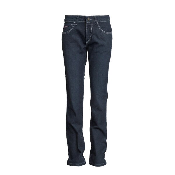 LAPCO Women's Modern FR Jeans in Washed Denim